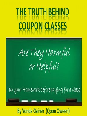 cover image of The Truth Behind Coupon Classes